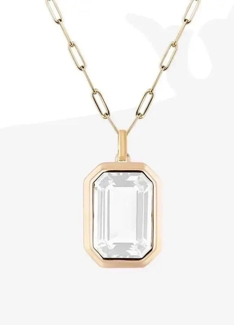 Vintage Pendant Necklace Pomelo Accessories Store