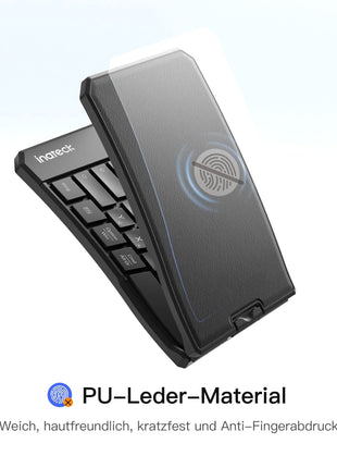 Faltbare Tastatur Ergonomische, QWERTZ,mit 3 Bluetooth, Nomad Ergo KB603 Shopverse