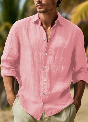 Men's Casual Solid Color  Shirt DARC SPORT FLAGSHIP STORE Store