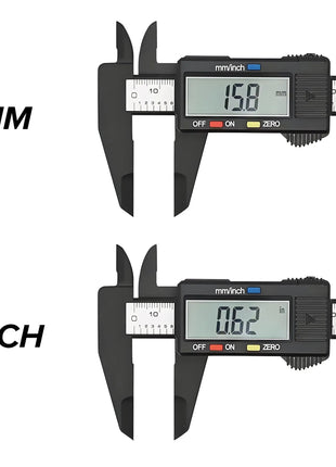 150mm 100mm Electronic Digital Caliper  Dial Vernier Caliper Gauge Micrometer Measuring Tool Digital Ruler PintalBrother Store