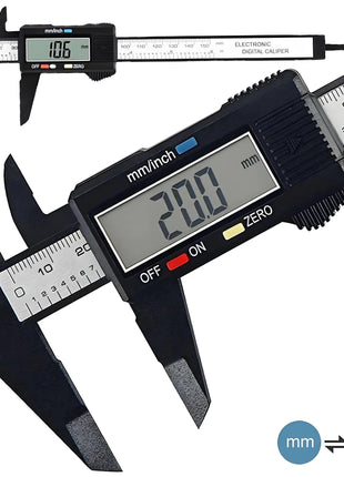150mm 100mm Electronic Digital Caliper  Dial Vernier Caliper Gauge Micrometer Measuring Tool Digital Ruler PintalBrother Store