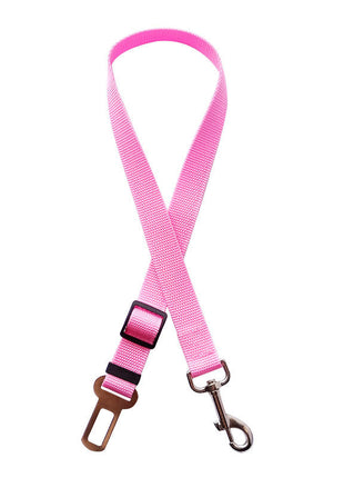 Adjustable Pet Cat Dog Car Seat Belt Pet Seat Vehicle Dog Harness Lead Clip Safety Lever Traction Dog Collars Dogs Accessoires Pets Products Bobit Store