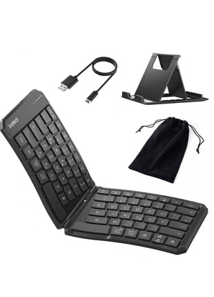 Faltbare Tastatur Ergonomische, QWERTZ,mit 3 Bluetooth, Nomad Ergo KB603 Shopverse