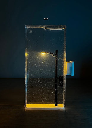 Snow Fall Night Lamp Laome Store