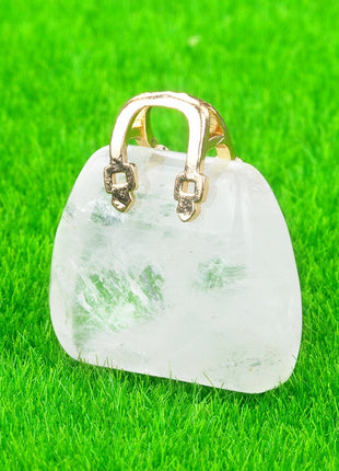 Reikicrystal Mini Handbag Pendant Rise Stone Store
