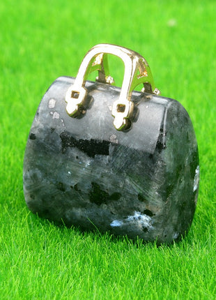 Reikicrystal Mini Handbag Pendant Rise Stone Store