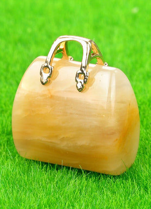 Reikicrystal Mini Handbag Pendant Rise Stone Store