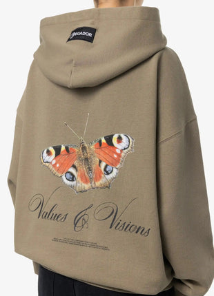 Fia Oversized Hoodie Washed Desert Taupe Shopverse