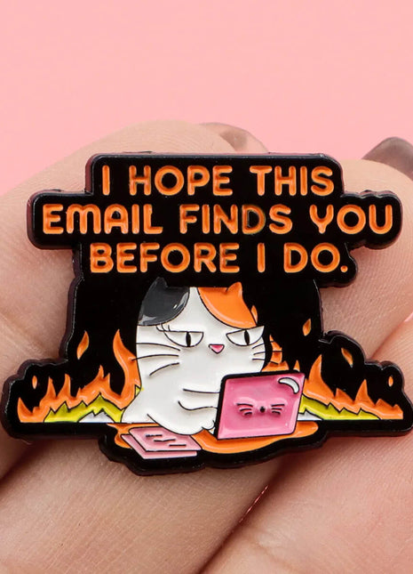 Sarcastic Cat Pin Set Ramulus Store