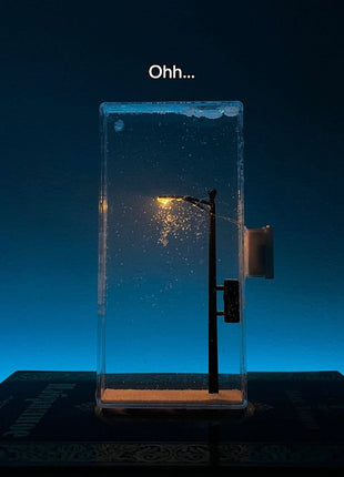 Snow Fall Night Lamp Laome Store