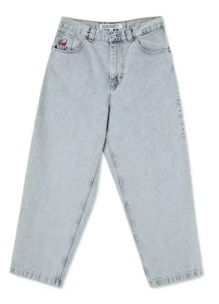 New Harajuku Hip Hop Cartoon Y2K Big Boy Jeans Women Graphic Embroidery Baggy Jeans Pants High Waist Wide Leg Trouser Streetwear Y2K Tops 1 Clothing Store