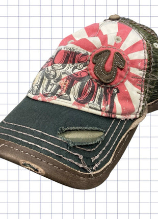 Distressed True Religion 00s Cap Shop1102343140 Store