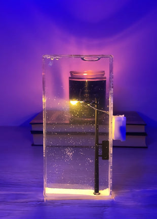 Snow Fall Night Lamp Laome Store