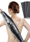 Black / Back Rubbing Bath Towel