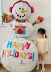 Super sized Christmas snowman / 154cm