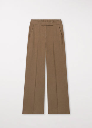 Wideleg-Pants aus Leinen-Mix Shopverse