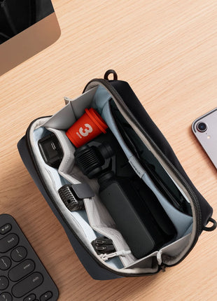 Portabler Elektronik-Organizer, spritzwassergeschützte Reisezubehörtasche für Kabel, Power Banks, Hubs, ABM33 Shopverse