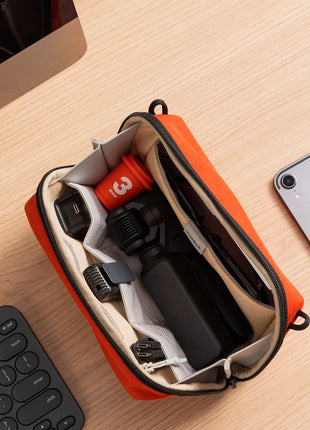 Portabler Elektronik-Organizer, spritzwassergeschützte Reisezubehörtasche für Kabel, Power Banks, Hubs, ABM33 Shopverse