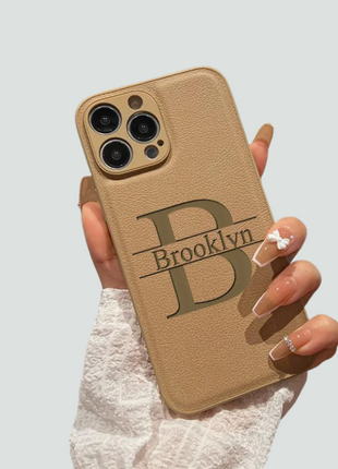 iPhone Personalised Leather Phone Case DuoLaiMi Store