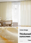 Cambric Beige / 0.7To1.1m Curtain Height 1.5M