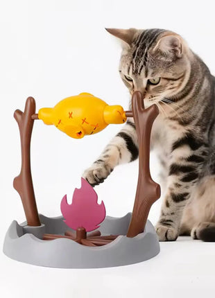 لعبة دجاج مشوية دوارة بزاوية 360 درجة PfotenSpaß