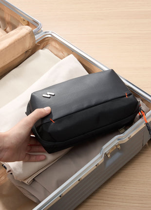 Portabler Elektronik-Organizer, spritzwassergeschützte Reisezubehörtasche für Kabel, Power Banks, Hubs, ABM33 Shopverse