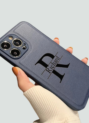 iPhone Personalised Leather Phone Case DuoLaiMi Store