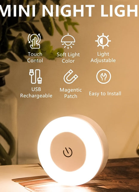 Versatile LED Touch Night Light for Home Decor Shop1104078114 Store