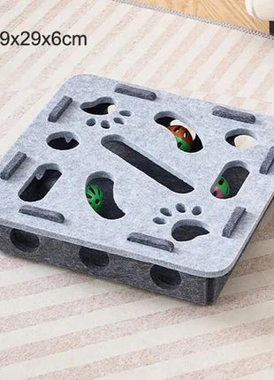 Cat Puzzle Maze Toy with Bell Ball - Interactive Fun Box Shop1102962122 Store
