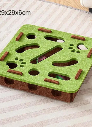 Cat Puzzle Maze Toy with Bell Ball - Interactive Fun Box Shop1102962122 Store