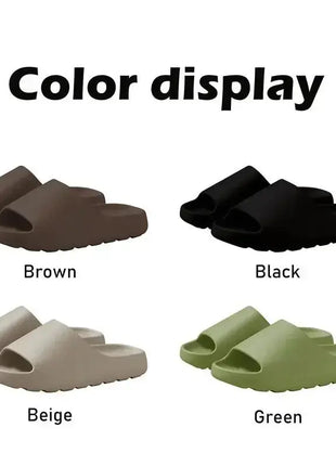 CocoCloud™ EVA Comfort Slides — Unisex Thick-Soled Summer Sandals Soervimy Shoe Store