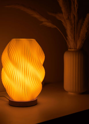Twuro Table Lamp – Cozy Ambient Lighting with Dynamic Shape Shopverse