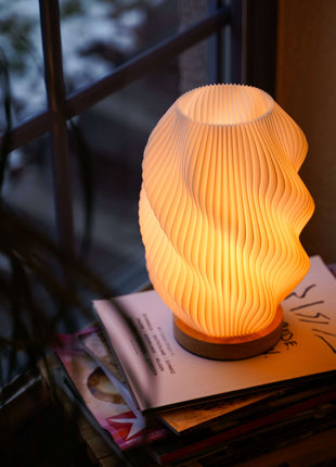 Twuro Table Lamp – Cozy Ambient Lighting with Dynamic Shape Shopverse