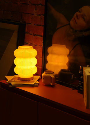 Luma Lamp – Round Table Lamp with Soft Ambient Light for Relaxing Home Décor Shopverse