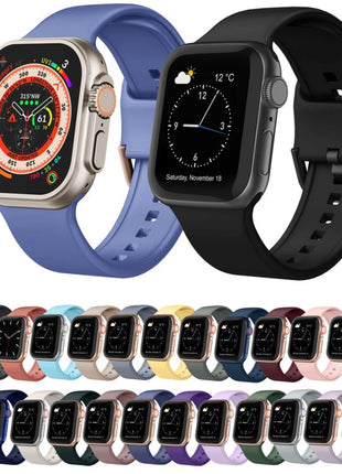 لساعة أبل سلسلة 2 42 مم دبوس مشبك سيليكون ووتش الفرقة (أخضر النعناع) YOO Mi Store