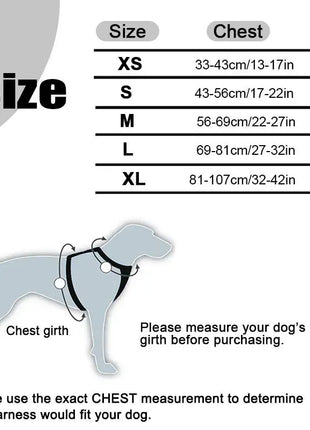 Truelove No Pull Dog Harness Vest Nylon Reflective Soft Pet Harness Dog For Small Big Dogs Running Training Belt French Bulldog Sudui Always Online Store