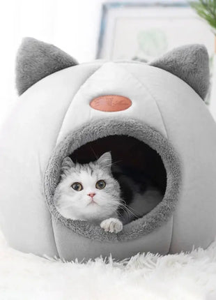 New Deep Sleep Comfort In Winter Cat Bed Iittle Mat Basket Small Dog House Products Pets Tent Cozy Cave Nest Indoor Cama Gato Dropshipman