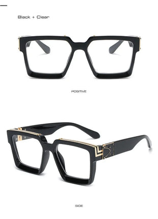 SHAUNA Retro Square Sunglasses 😎 UV400 Candy Colors & Silver Mirror SHAUNA Official Store