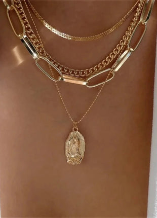 Multi-Layer Necklaces Set bls-miracle Official Store