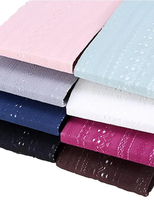 Autumn Lace Tights - Hollow White Pattern ICCLEK Girl lingerie Store