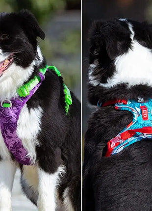 Truelove No Pull Dog Harness Vest Nylon Reflective Soft Pet Harness Dog For Small Big Dogs Running Training Belt French Bulldog Sudui Always Online Store