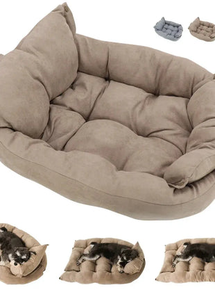 Multifunction Dog Bed Mat 3 IN 1 Dogs Cat Sleeping Bed Sofa Warm Winter Puppy Kitten Nest Kennel Soft Pet Cushion For Dogs Cats Dropshipman