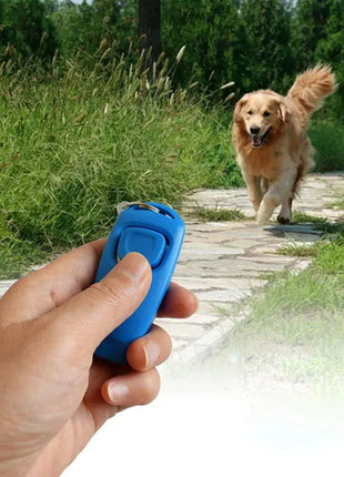 2 In 1 Pet Dog Training Clicker Pet Dog Cat Training Whistles Key Ring and Wrist Strap Dog Trainings Behavior pet Supplies Dropshipman
