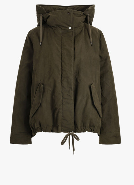 Parka Waxed Tech in Military Shopverse