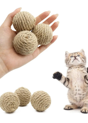 كرة السيزال التفاعلية للقطط Pet Mall Store