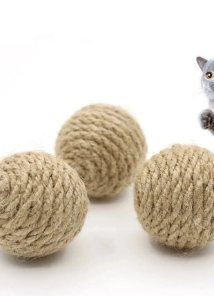 كرة السيزال التفاعلية للقطط Pet Mall Store