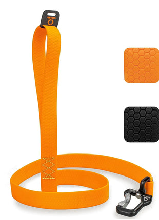 Orange Extra Heavy Duty Dog Leash 4 Ft x 1 in for Large Medium and Small Dogs Yousef