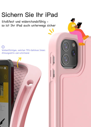 Abnehmbar Tastatur für iPad 11" A16 (2025), iPad Air 11" M3/M2 (2025/2024), iPad Air 10.9" 5/4, iPad Pro 11" 4/3/2/1, KB002 Shopverse