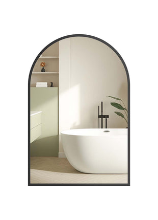 Gewölbter Wandspiegel mit Aluminiumrahmen Shopverse