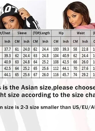 Ladies Fashion Hoodies and Long Pants Set Tracksuits Women Two Pieces Jogging Sports Wear Suit Everything wins the will Store